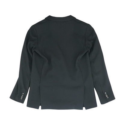 Black Solid Blazer