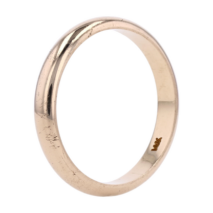 14K Yellow Gold Band Ring