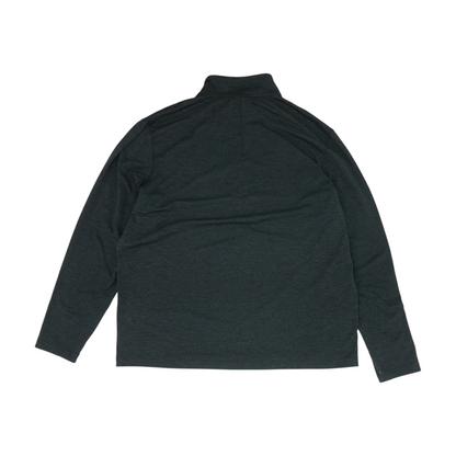 Charcoal Solid 1/4 Zip Pullover