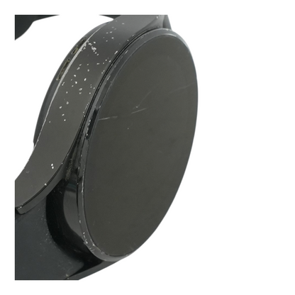 40mm Galaxy Watch4 Silver Smartwatch Black Band S/M