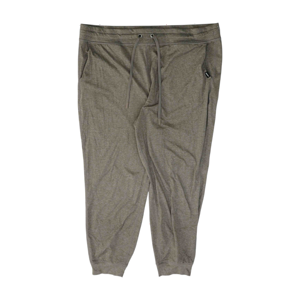 Brown Tapered Pants