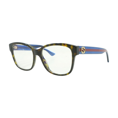 Tortoise GG0038O Square Prescription Eyewear