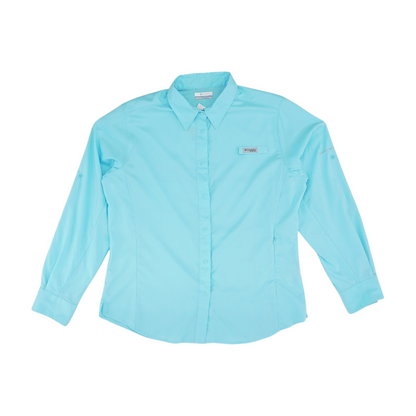 Columbia Blue Outdoor Button Down – Image 1