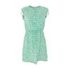 Green Polka Dot Mini Dress