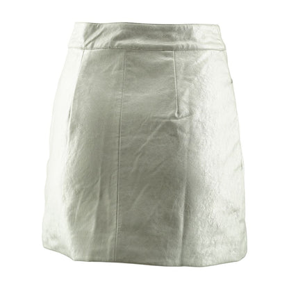 Silver Mini Skirt
