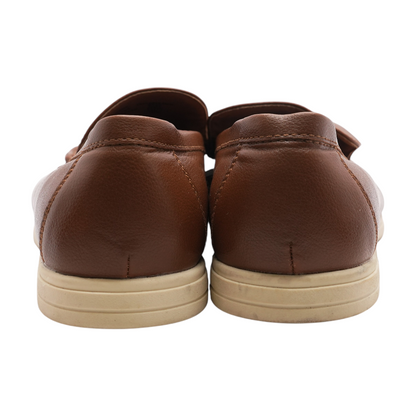Brown Slip-On Dress Shoes