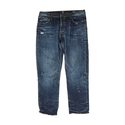 Navy Tapered Jeans