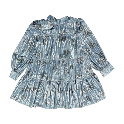 Blue Print Mini Dress