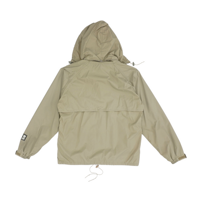 Khaki Solid Rain Jacket