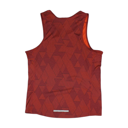 Red Abstract Active Tank
