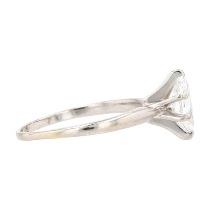 .75 ct 14K White Gold Marquise Cut Diamond Engagement Ring