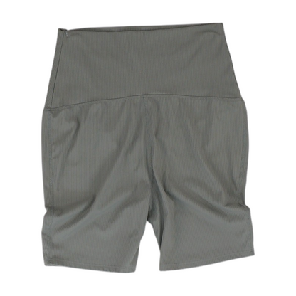 Gray Maternity Solid Active Shorts