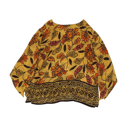 Yellow Floral Blouse