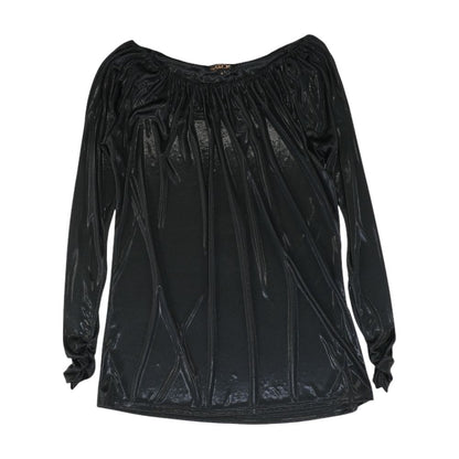 Black Solid T-Shirt