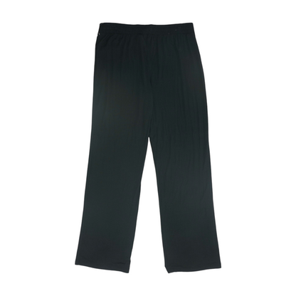 Black Solid Pajama Bottom