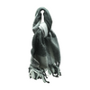 Michael Stars Gray Plaid 100% Polyester Scarf – Image 1