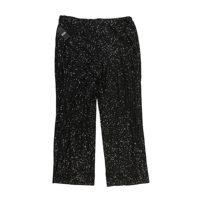 Black Solid Dress Pants