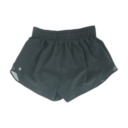 Black Solid Active Shorts