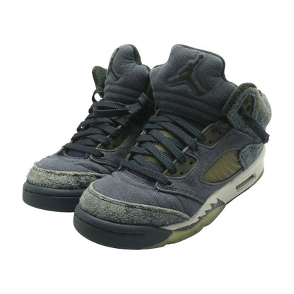 Jordan 5 Retro Navy Athletic Shoes