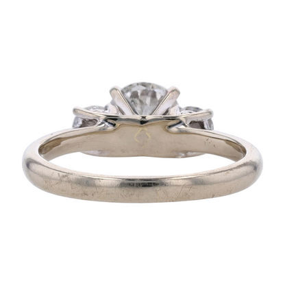 1 3/4 ctw 14K White Gold Diamond Engagement Ring