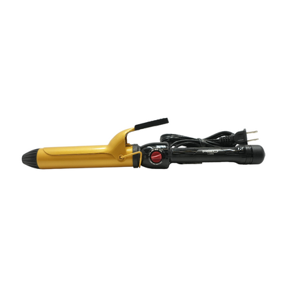 Gold Ceramic Tourmaline Professional Curling Iron