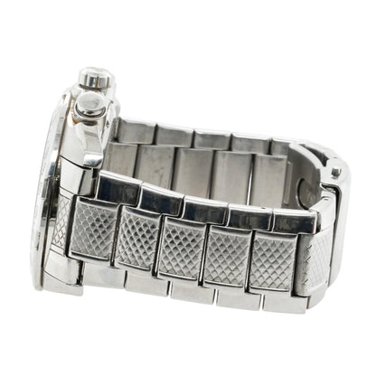 Silver Chronograph Stainless Steel Watch