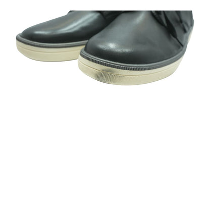 Black Lace Up Casual Shoes
