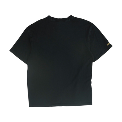 Black Chicago Bulls Solid T-Shirt