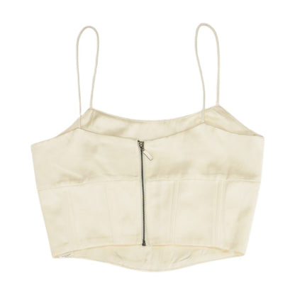 Ivory Cropped Blouse