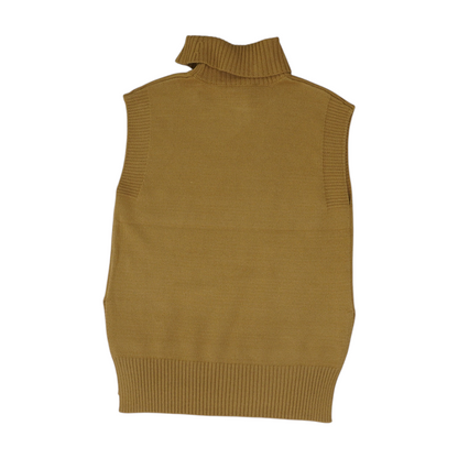 Tan Vest Sweater