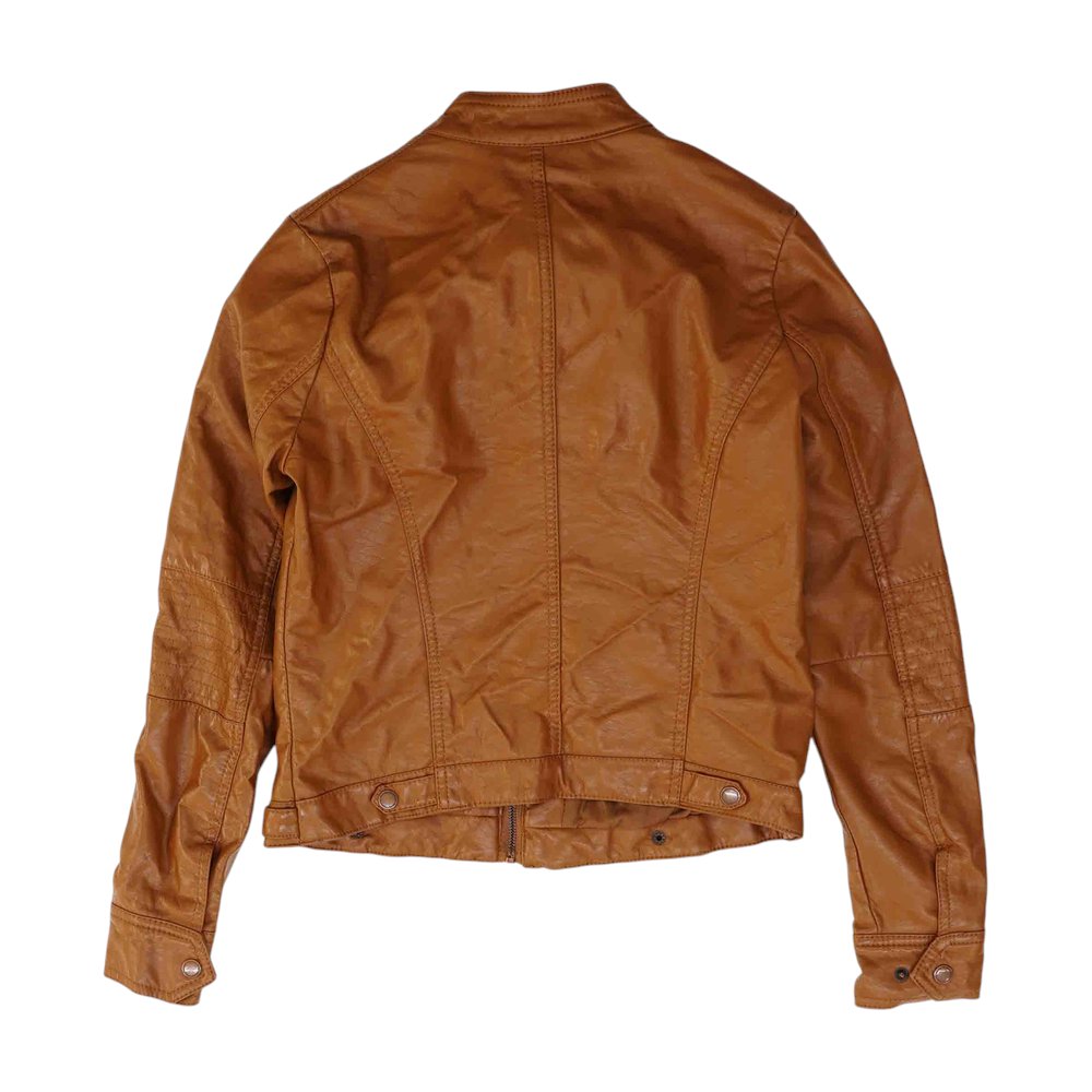 Brown Solid Jacket