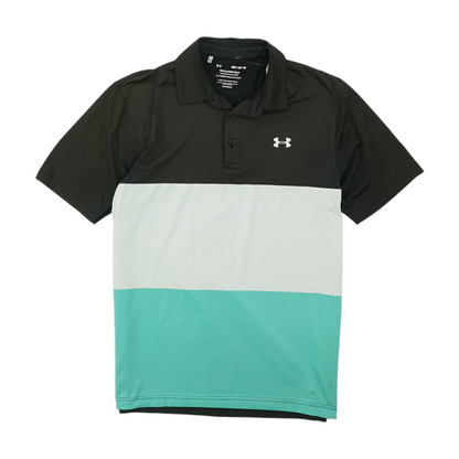 Multi Color Block Short Sleeve Polo