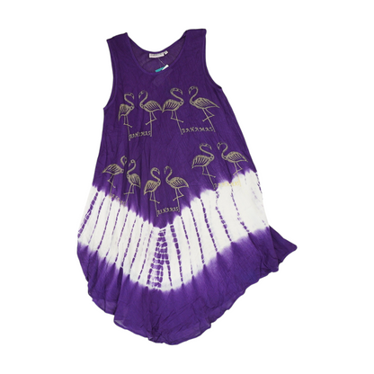 Purple Graphic Cover-Up