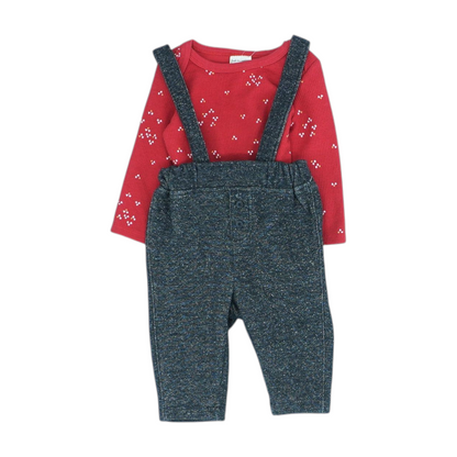 Red Long Sleeve Set