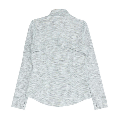 Gray Solid Active Jacket