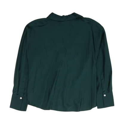 Green Button Down