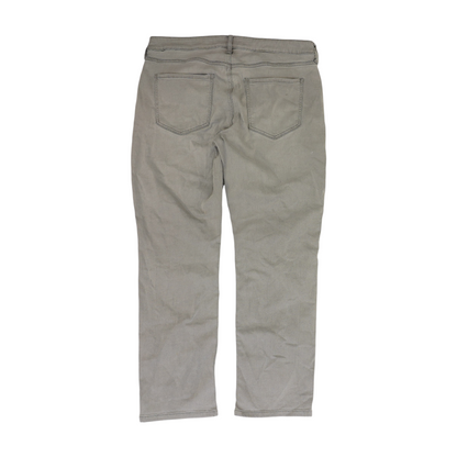 Gray Straight Jeans