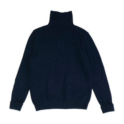 Navy 1/4 Zip Sweater