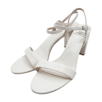 Beige Block Heels
