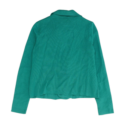 Green Solid Blazer