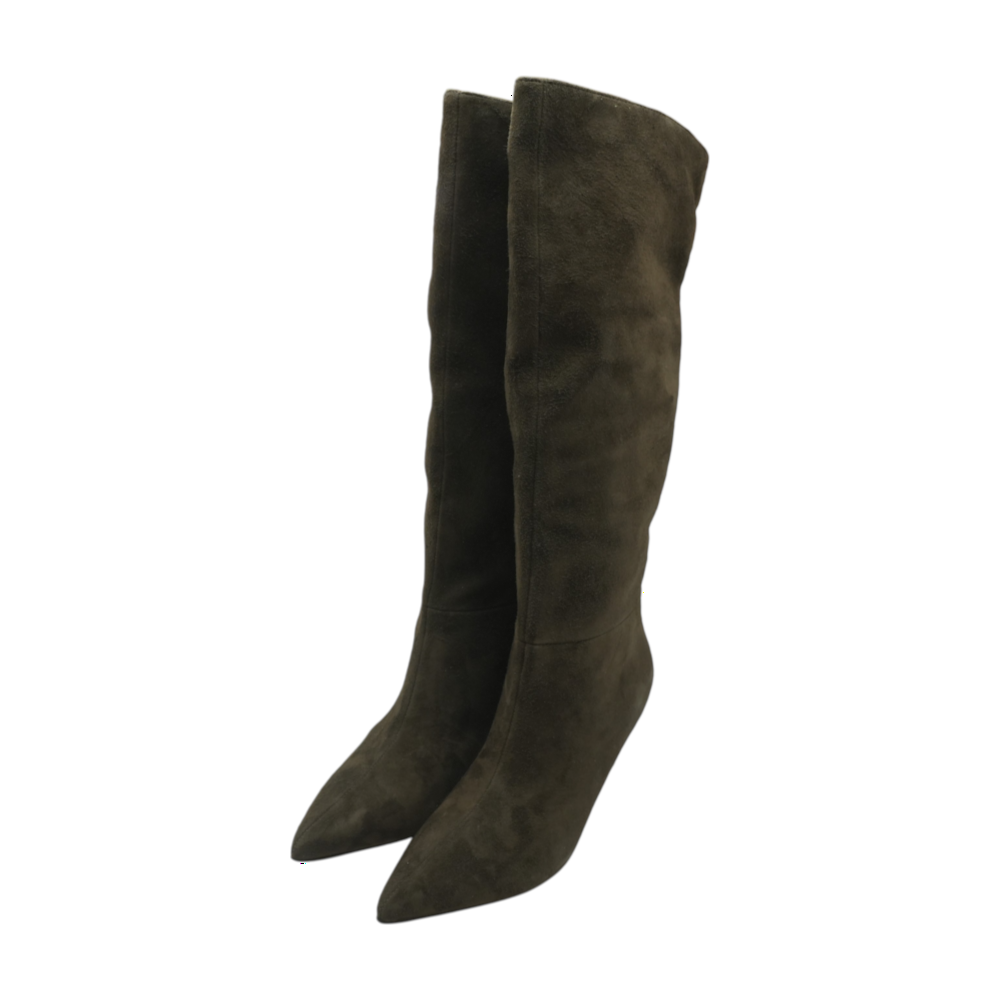 Nine West Brown Knee-High Boots – Image 1
