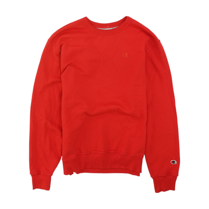 Champion Red Solid Sweatshirt Pullover – Image 1