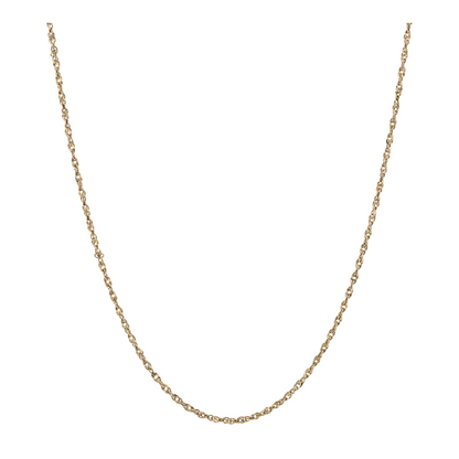 14K Yellow Gold Chain Necklace