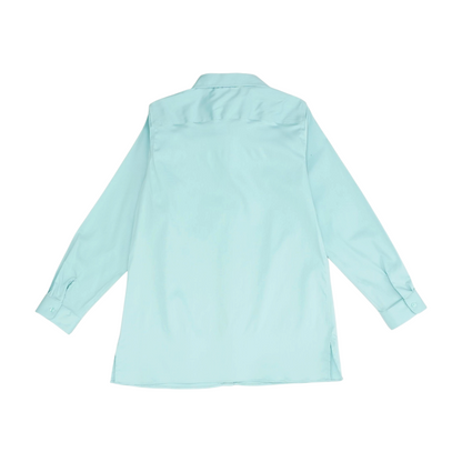 Green Button Down