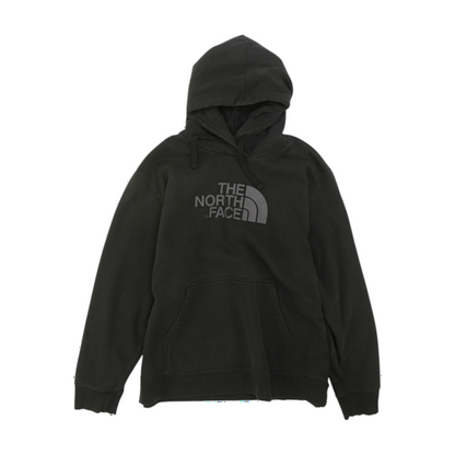 Black Solid Hoodie Pullover