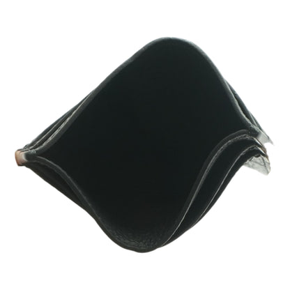 Black Monogram Shadow Leather Double Card Holder