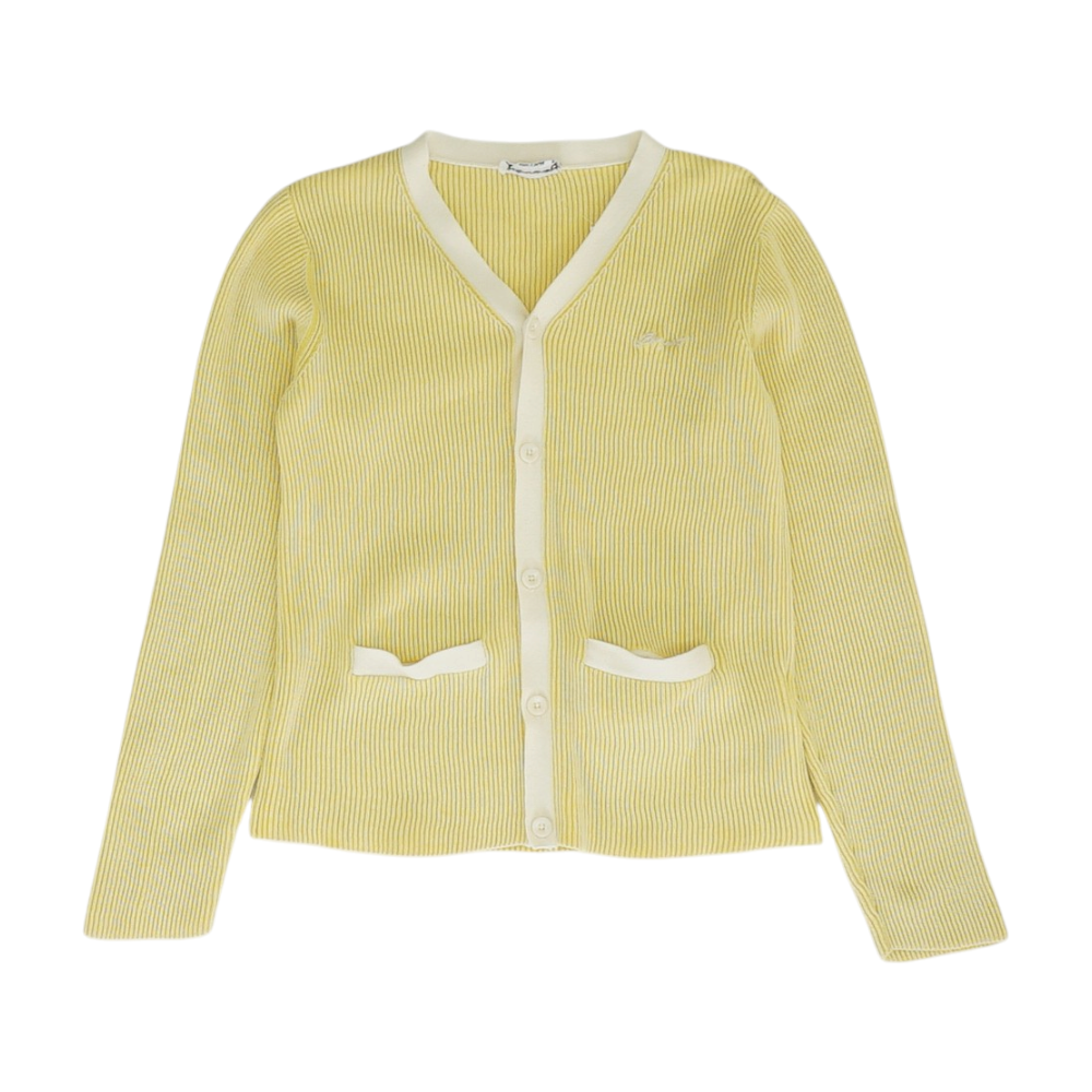 Yellow Cardigan Sweater