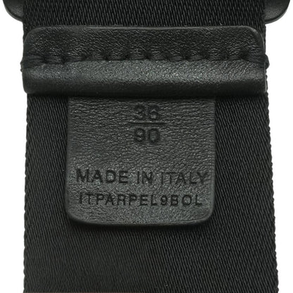 TB Monogram Sport Clip Logo Jacquard Webbing Belt in Black