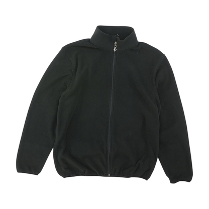 Black Solid Active Jacket