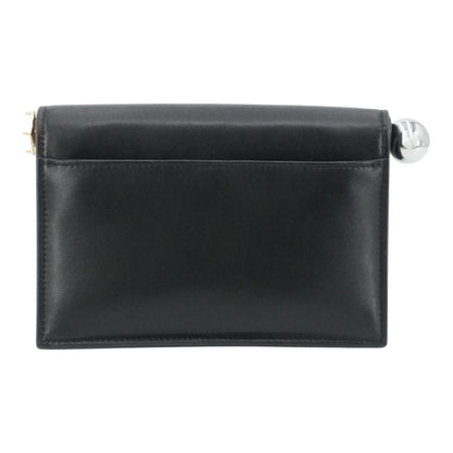 Small Rond Carre Clutch in Black